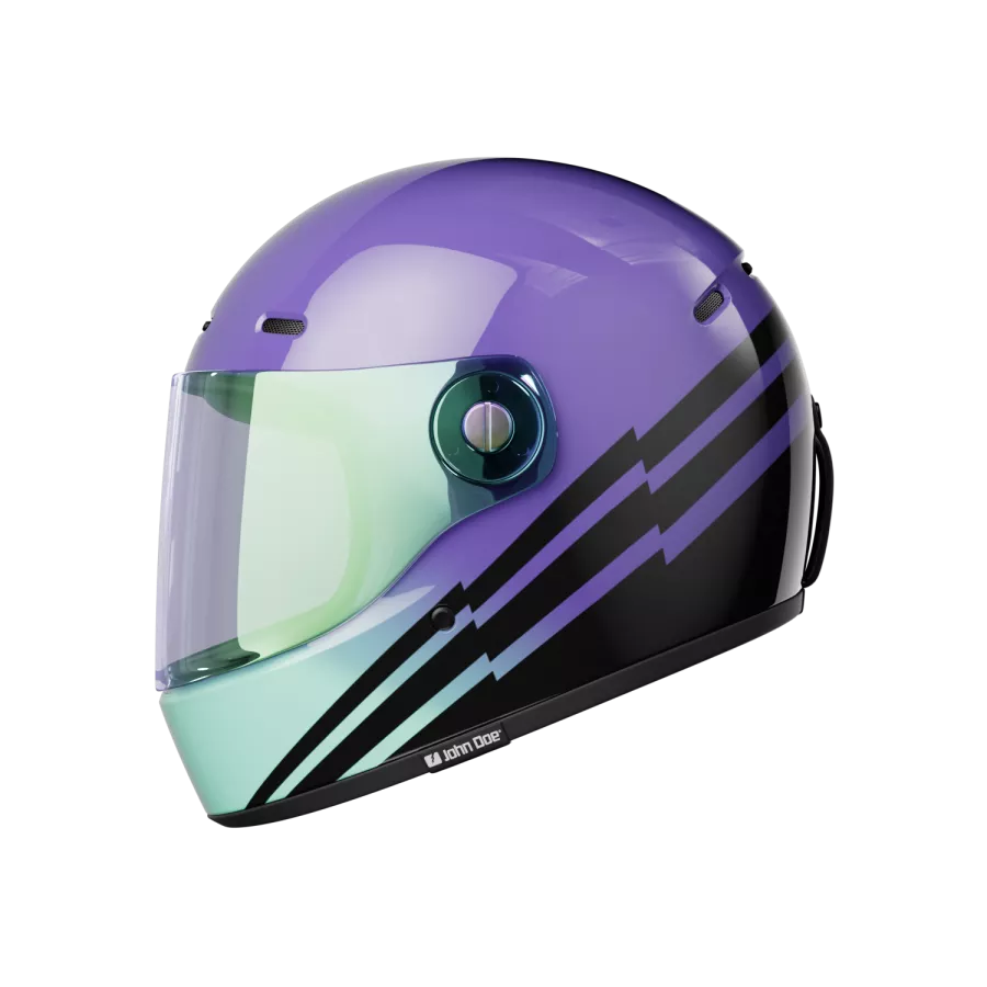 Casque moto intégral John Doe JD/One spectral - degriffbike.ch