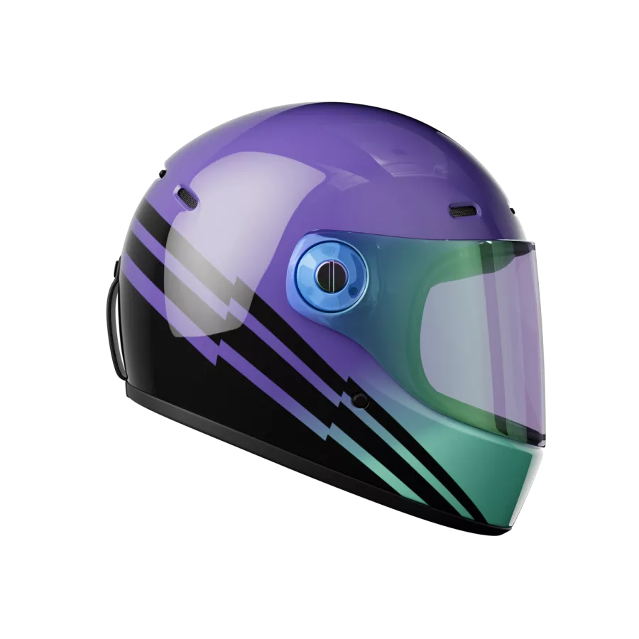 Casque moto intégral John Doe JD/One spectral - degriffbike.ch