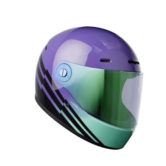 Casque moto intégral John Doe JD/One spectral - degriffbike.ch