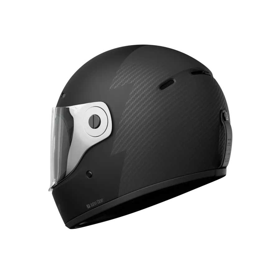 John Doe JD/ONE Frozen Signature integralhelm (ECE 22-06) - Carbon Schwarz