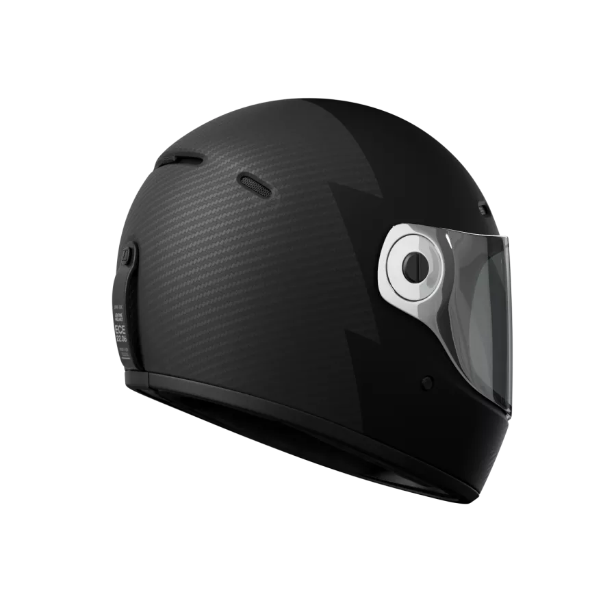 John Doe JD/ONE Frozen Signature integralhelm (ECE 22-06) - Carbon Schwarz
