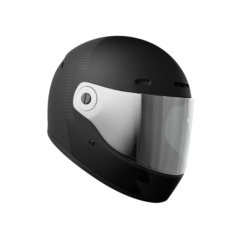 John Doe JD/ONE Frozen Signature integralhelm (ECE 22-06) - Carbon Schwarz
