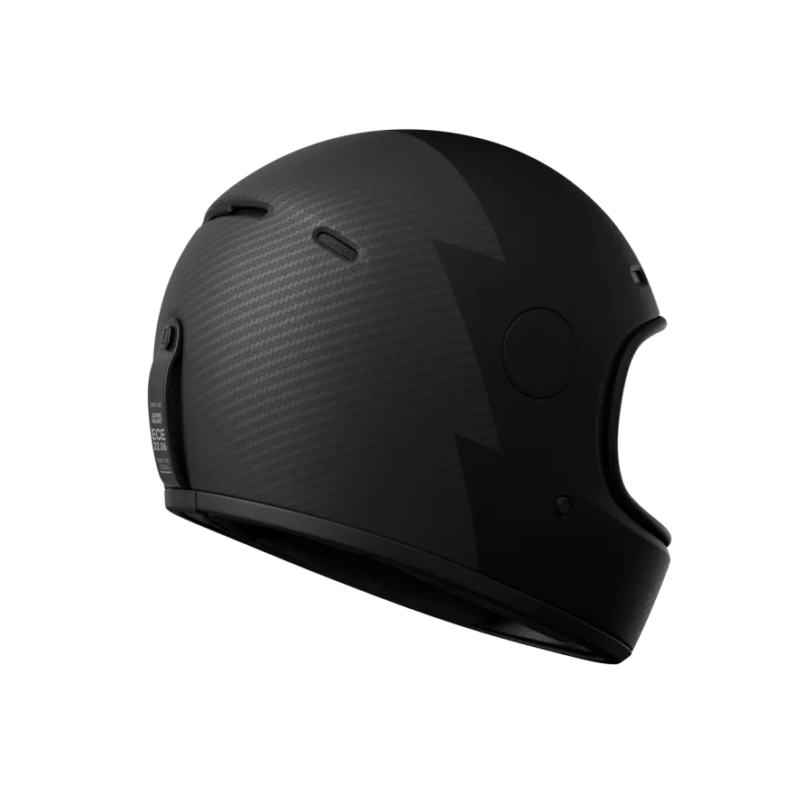 John Doe JD/ONE Frozen Signature integralhelm (ECE 22-06) - Carbon Schwarz