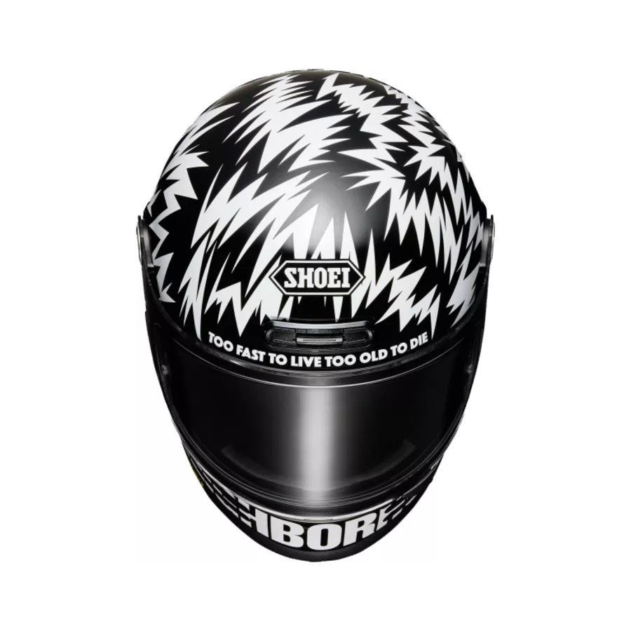 Casque Intégral Shoei Glamster 06 neighborhood (ECE22.06) - noir-blanc