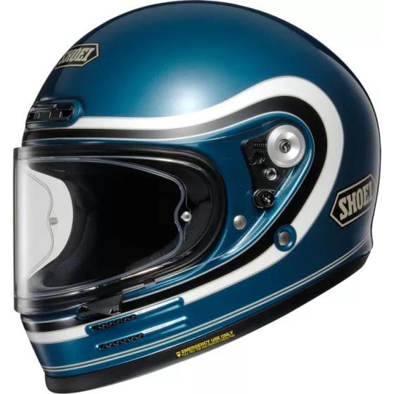 Casque Intégral Shoei Glamster 06 G1 TC-9 (ECE22.06) - bleu-noir-blanc