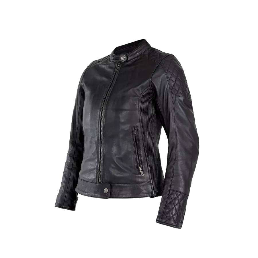 Veste cuir Femme John Doe Adina - degriffbike.ch