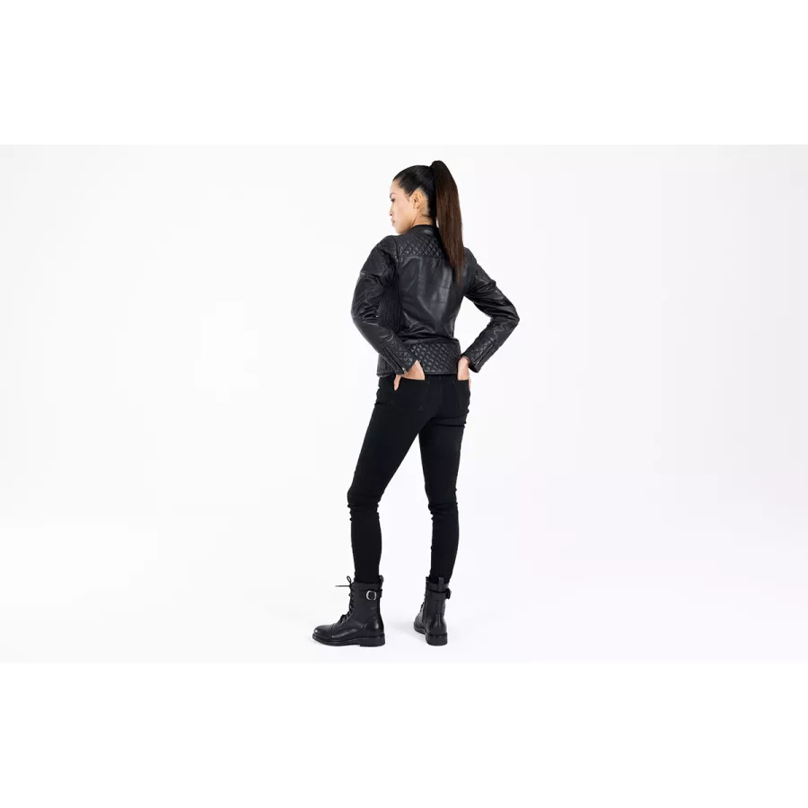 Veste cuir Femme John Doe Adina - degriffbike.ch