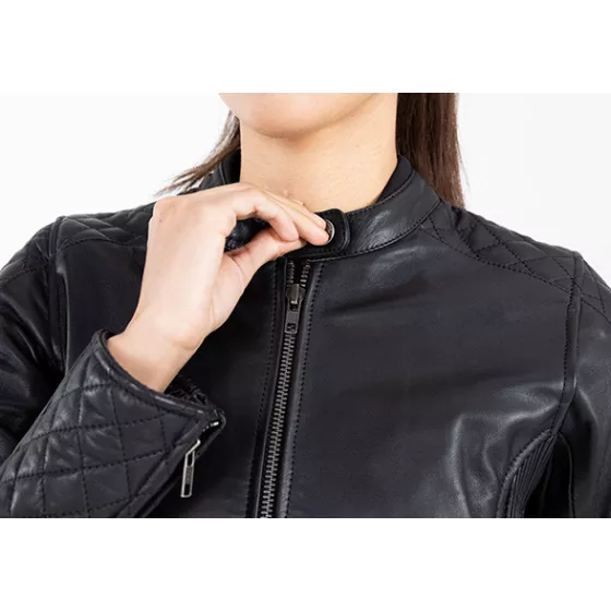Veste cuir Femme John Doe Adina - degriffbike.ch