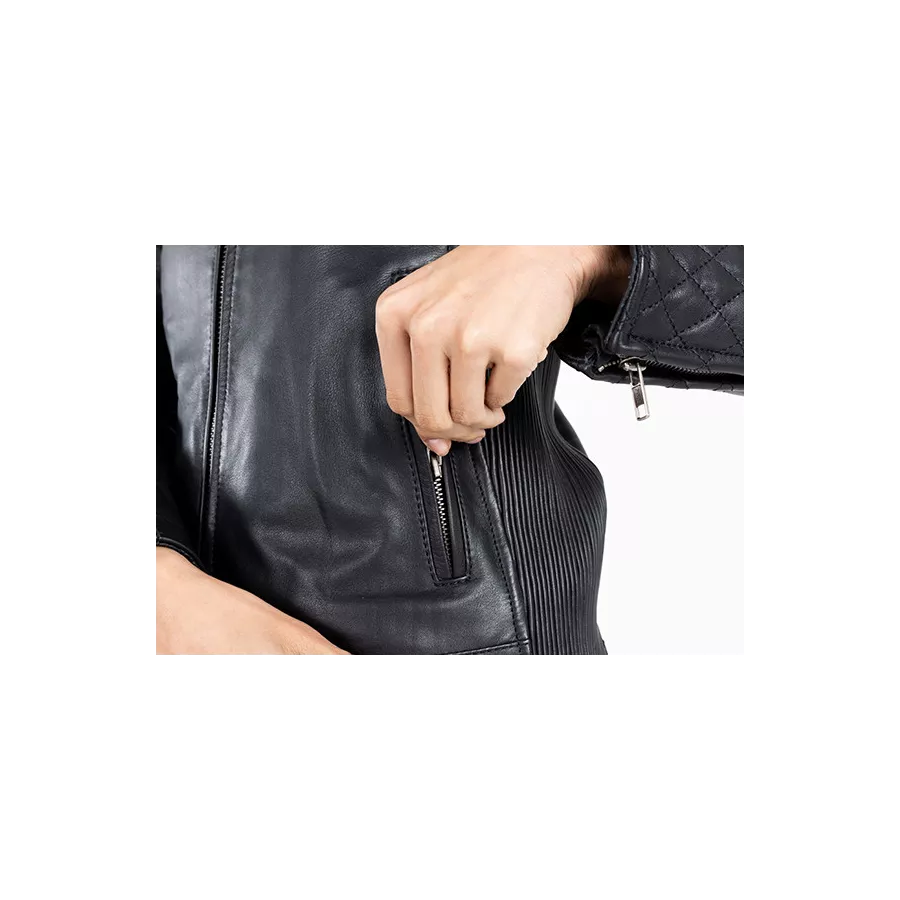 Veste cuir Femme John Doe Adina - degriffbike.ch