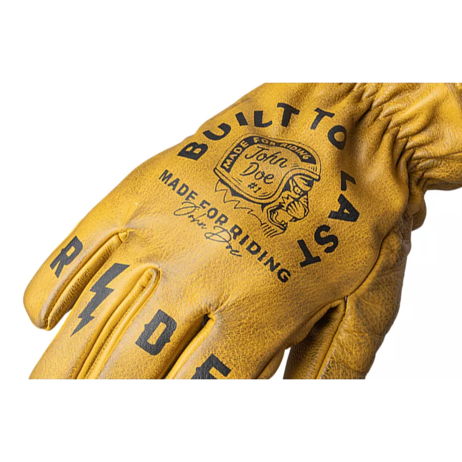 Gants cuir John Doe Coyote - degriffbike.ch