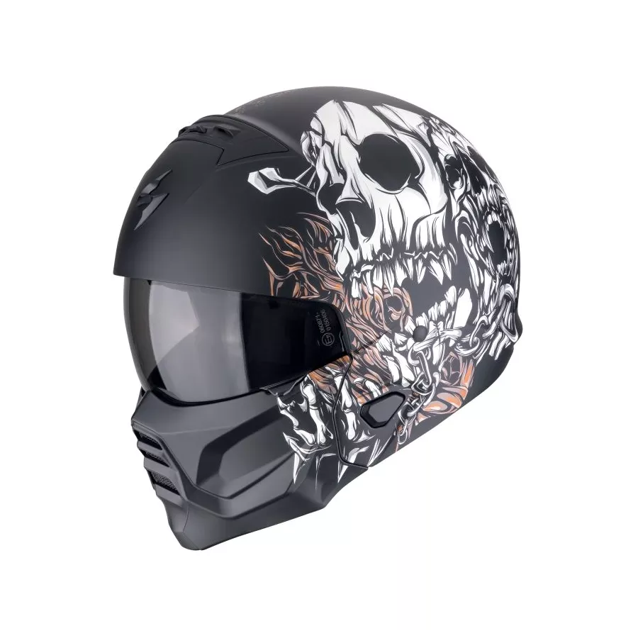 Casque jet Scorpion exo-combat 2 Genesis - degriffbike.ch