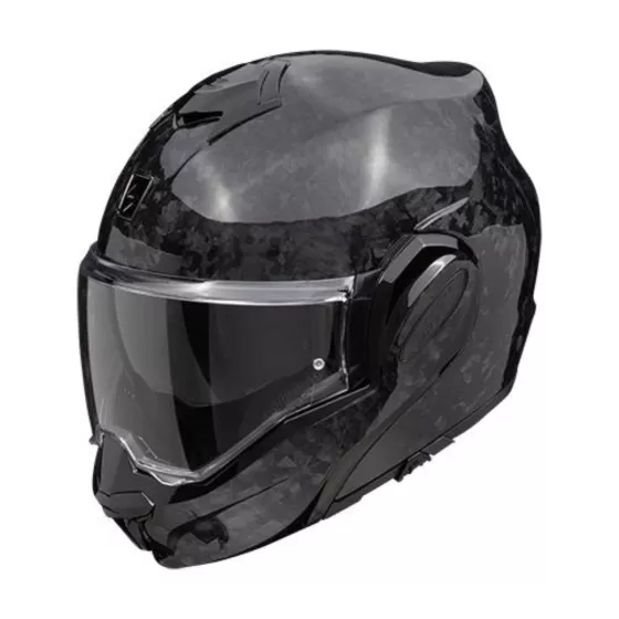 casque modulable exo-tech evo carbon onyx noir - degriffbike.ch