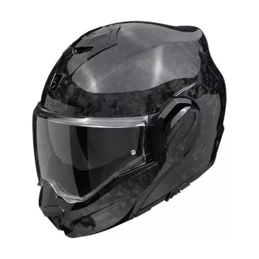 casque modulable exo-tech evo carbon onyx noir - degriffbike.ch