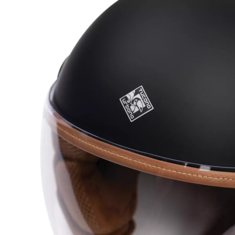 Casque Jet TUCANO URBANO EL JETTIN 6.0 (ECE22.06) - Noir mat
