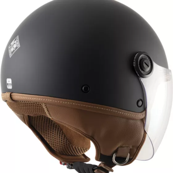 Casque Jet TUCANO URBANO EL JETTIN 6.0 (ECE22.06) - Noir mat