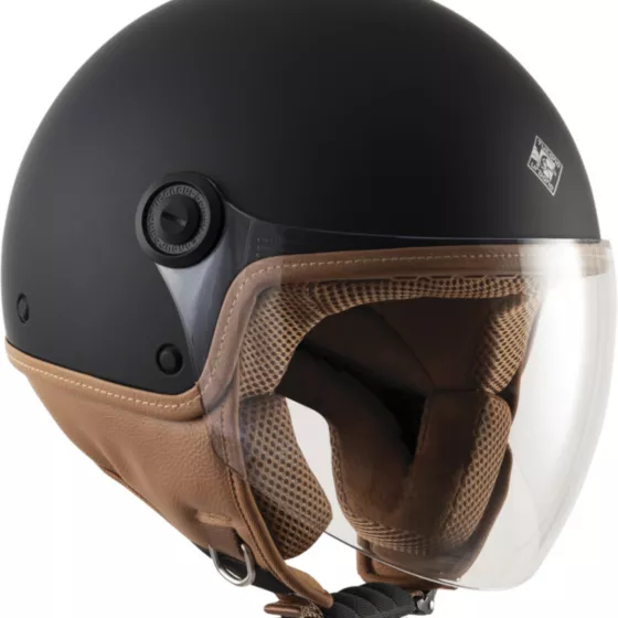Casque Jet TUCANO URBANO EL JETTIN 6.0 (ECE22.06) - Noir mat