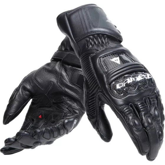 Dainese Druid 4 Lederhandschuhe grau schwarz - degriffbike.ch