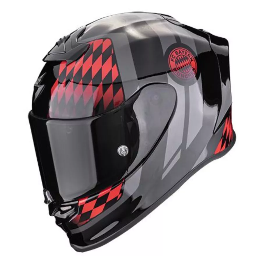 casque intégral Scorpion Exo-R1 Evo Air fc bayern - degriffbike.ch