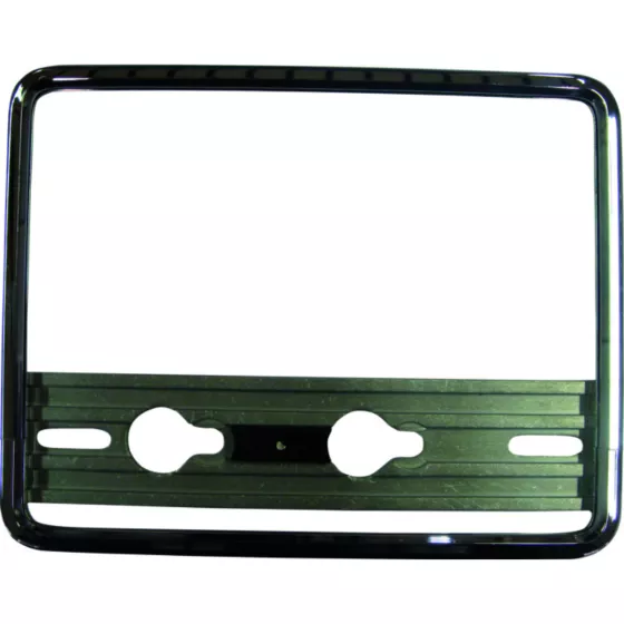 Cadre de plaques Cabrillant alu - noir