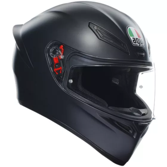 Casque Intégral AGV K1 S mono uni (ECE22.06) noir mat