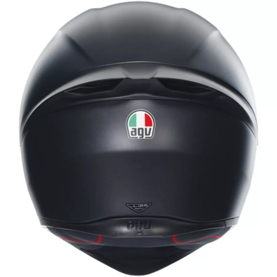 Casque Intégral AGV K1 S mono uni (ECE22.06) noir mat