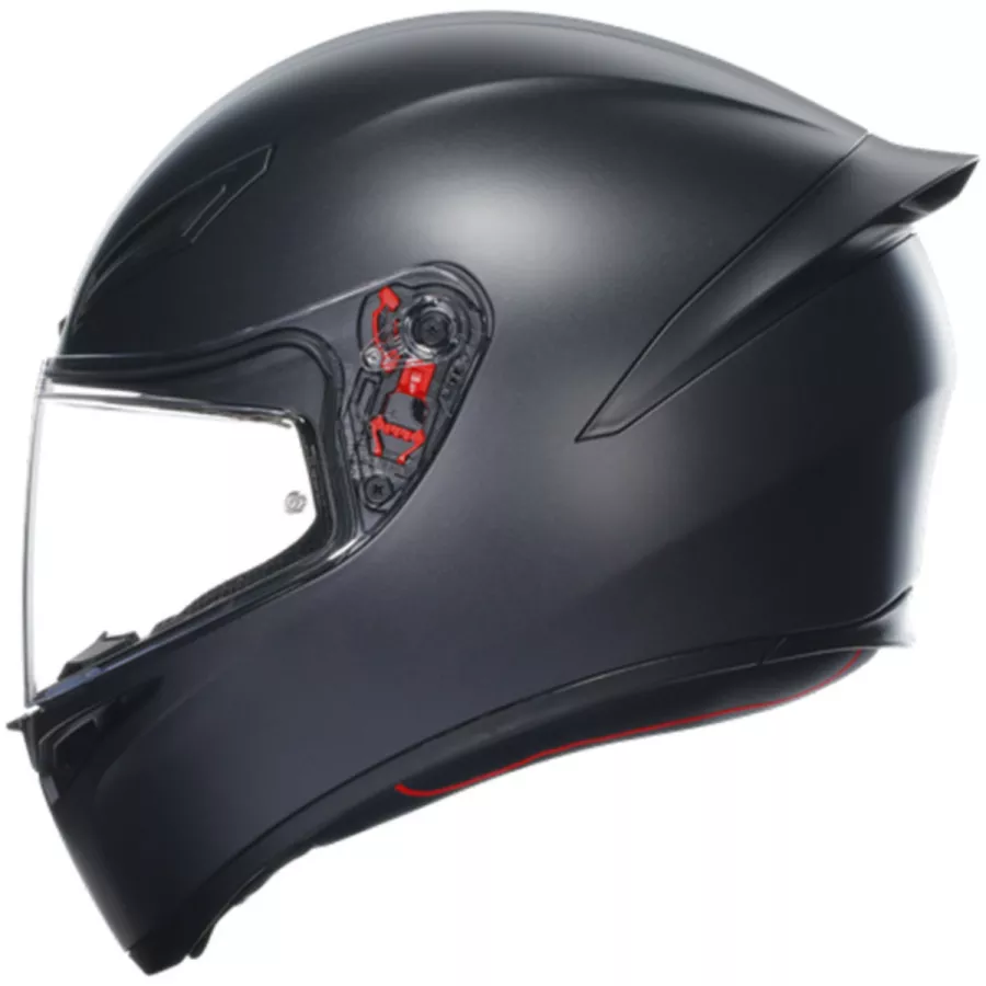 Casque Intégral AGV K1 S mono uni (ECE22.06) noir mat