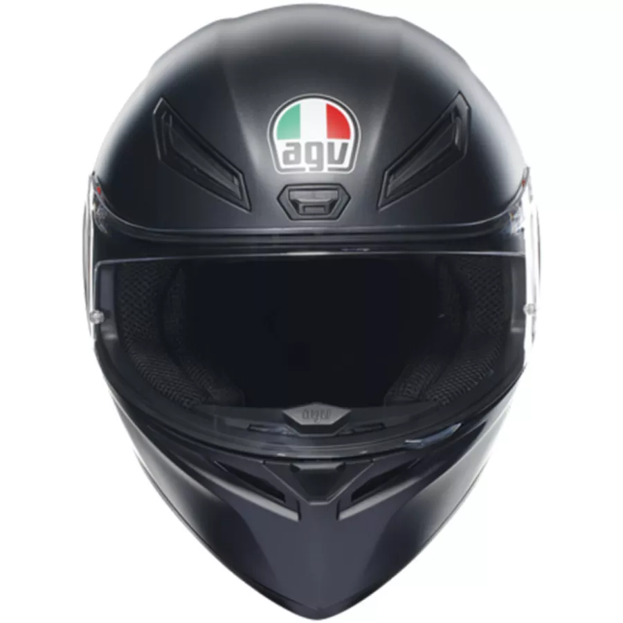 Casque Intégral AGV K1 S mono uni (ECE22.06) noir mat
