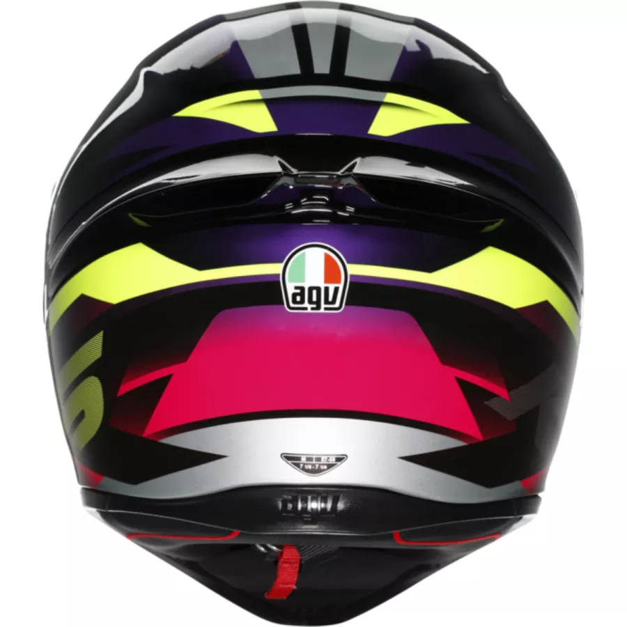 AGV K1 S FASTLAP Integralhelm (ECE22.06) - Schwarz-Lila-Pink