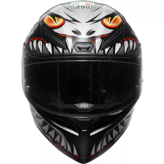 Casque Intégral AGV K1 S Fastlap (ECE22.06) noir gris rouge
