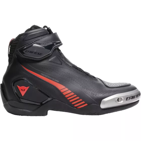Dainese Superya Schuh - Schwarz-Fluoreszierendes Rot