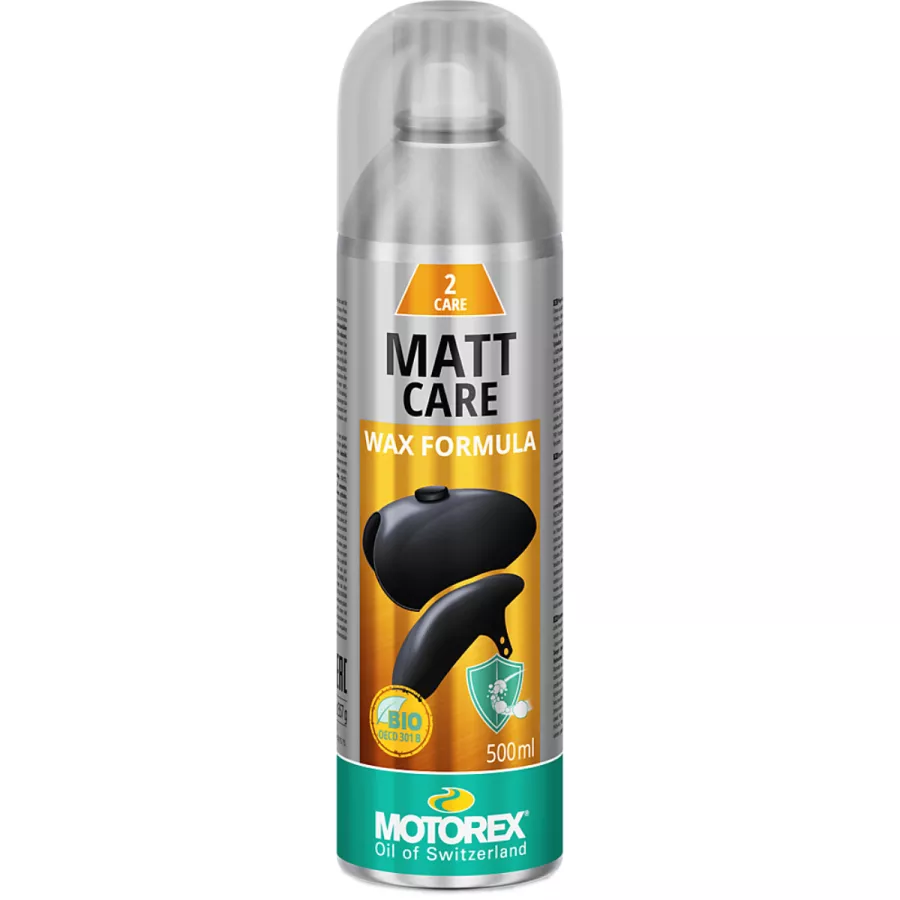 Produit d'entretien Motorex Moto Matt Care sur Degriffbike