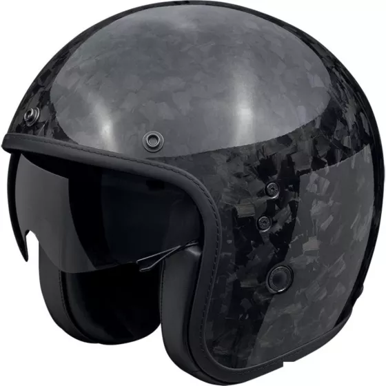 casque jet scorpion belfast evo Carbon Onyx - degriffbike.ch