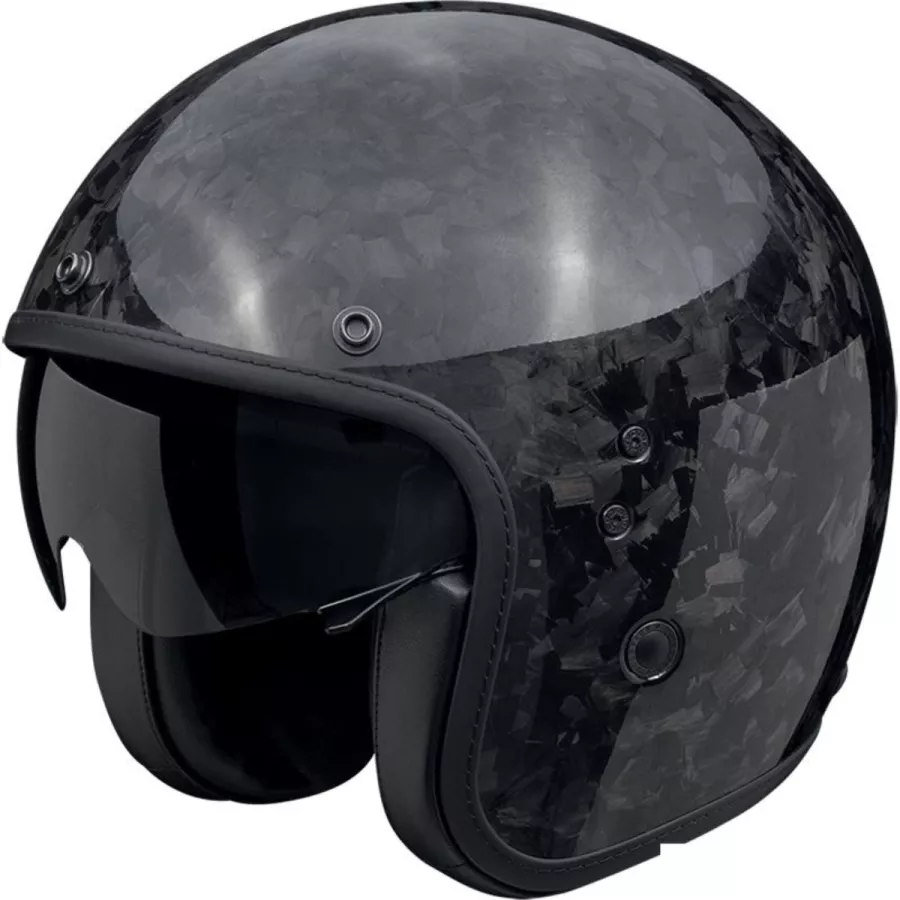 casque jet scorpion belfast evo Carbon Onyx - degriffbike.ch