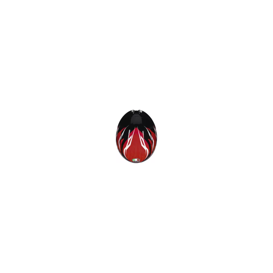AGV K1 S Lion Motorradhelm schwarz rot weiss zum besten Preis