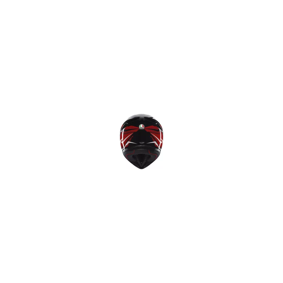 Casque Intégral AGV K1 S Lion (ECE22.06) noir rouge blanc