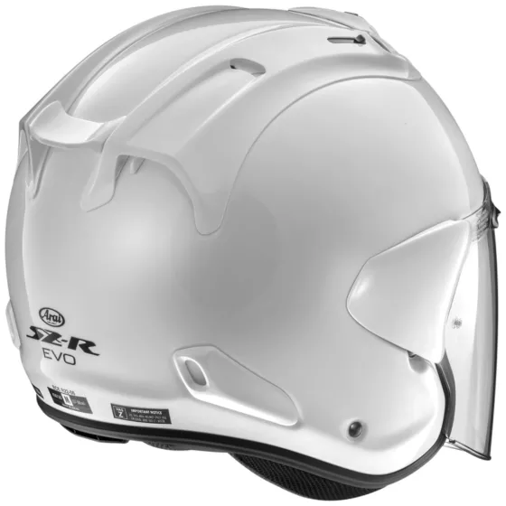 Casque jet Arai SZ-R EVO (ECE22-06) - diamond blanc - degriffbike.ch