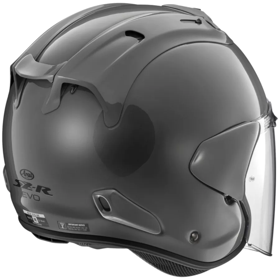 Casque jet Arai SZ-R EVO (ECE22-06) modern gris - degriffbike.ch
