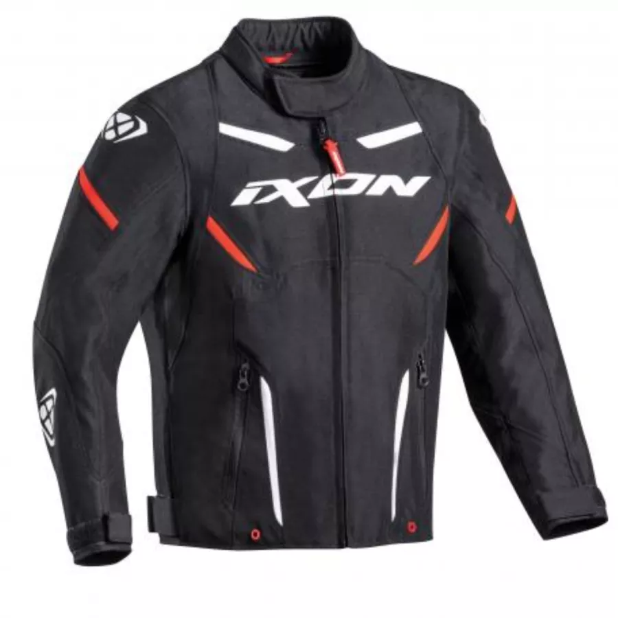 Ixon Striker Air Kinderjacke - Schwarz-Weiß