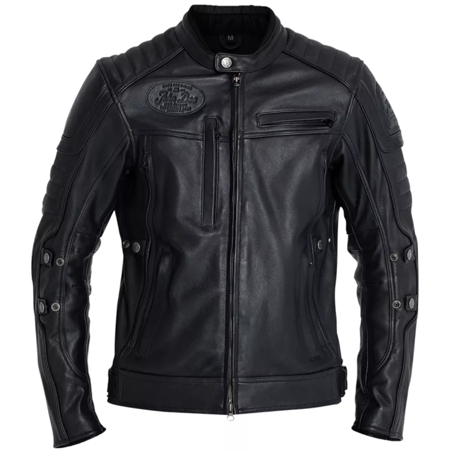 Veste cuir John Doe Technical marron - degriffbike.ch