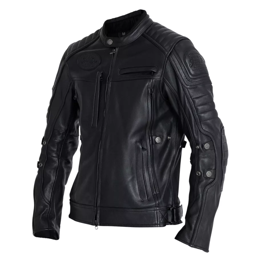 John Doe Technical Lederjacke - Braun