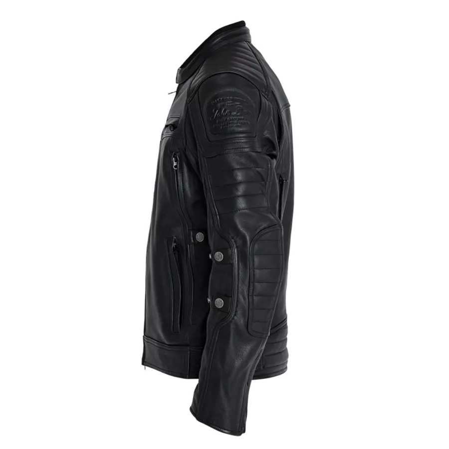 John Doe Technical Lederjacke - Braun