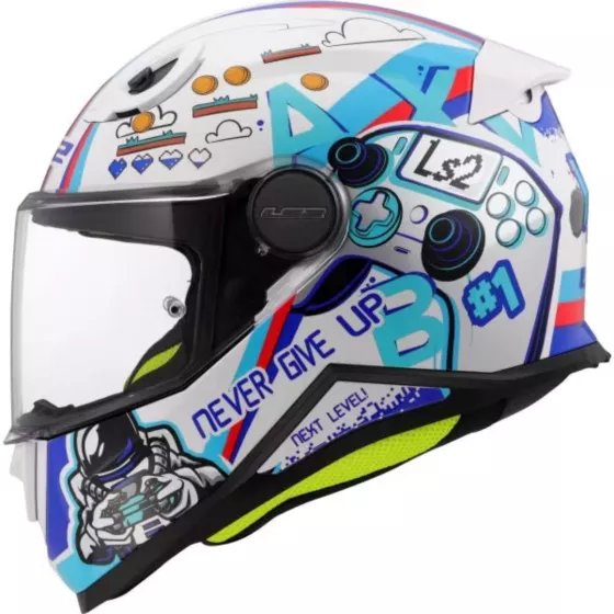 Casque enfant LS2 FF812 kid next level (ECE 22.06) - Blanc