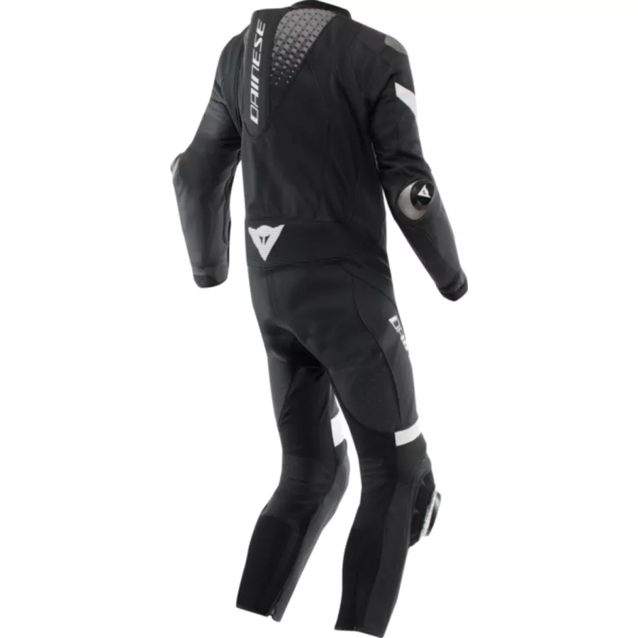 copy of Combinaison cuir DAINESE LAGUNA SECA 6 Perf. 1pce - Noir-Bleu-Fuchsia-Jaune fluo