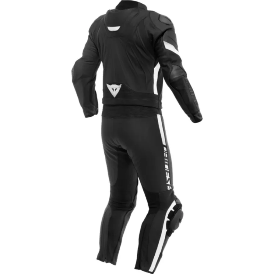 DAINESE AVRO 4 Lederkombi - 2-teilig - Mattschwarz-Weiß