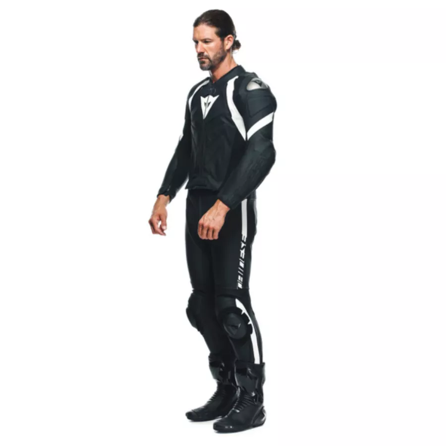 Dainese Audax D-Zip 1PC Perf. Leder-Rennmotorradanzug