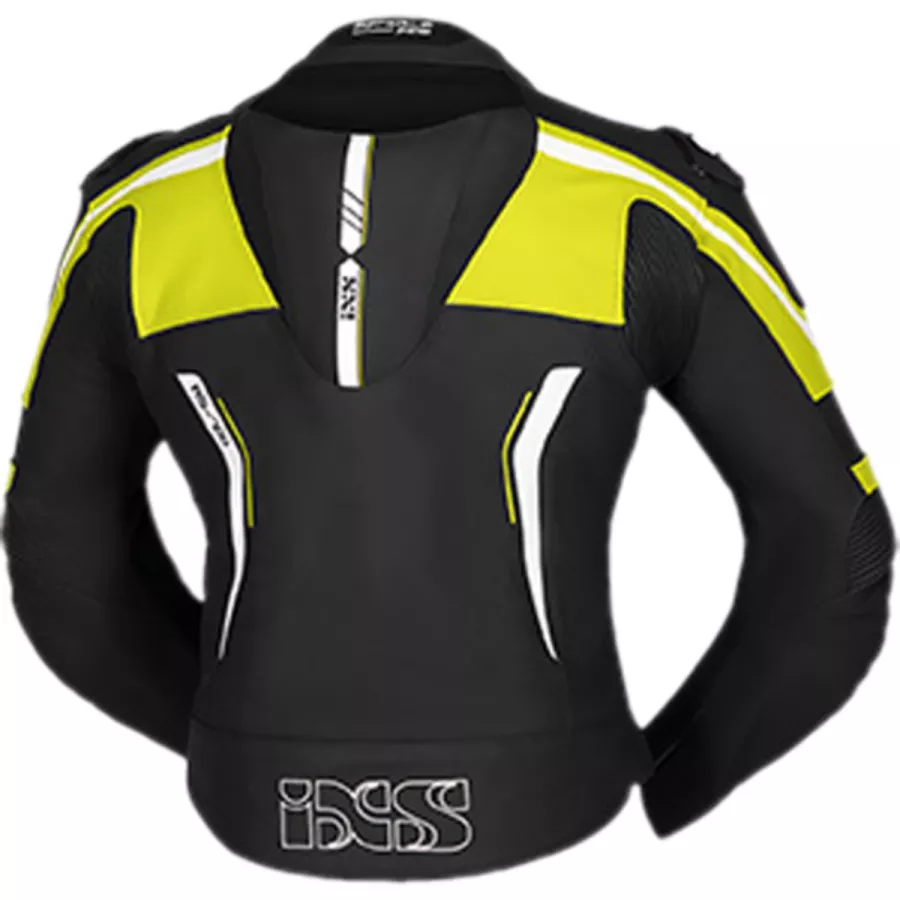 Combinaison cuir Ixs Sort LD RS-700 - 2pcs noir jaune blanc