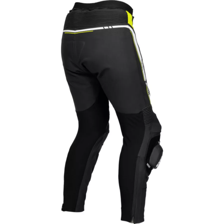 Combinaison cuir Ixs Sort LD RS-700 - 2pcs noir jaune blanc