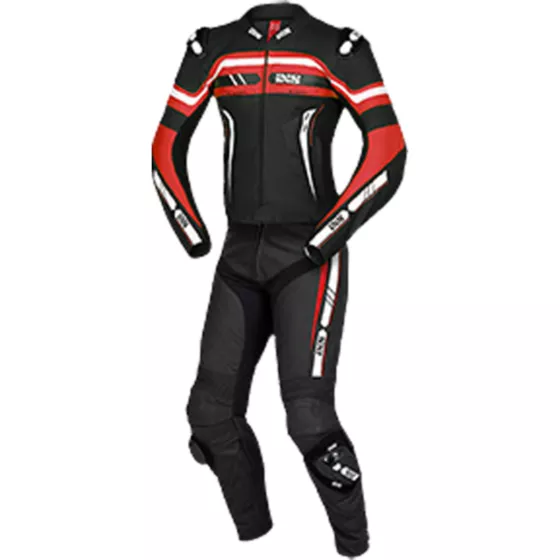 copy of Combinaison cuir DAINESE LAGUNA SECA 6 Perf. 1pce - Noir-Bleu-Fuchsia-Jaune fluo