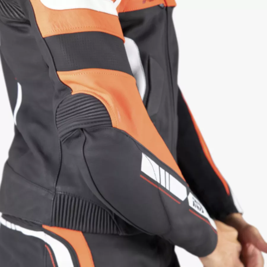 copy of Combinaison cuir DAINESE LAGUNA SECA 6 Perf. 1pce - Noir-Bleu-Fuchsia-Jaune fluo