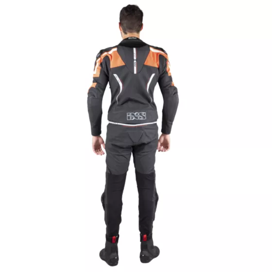 IXS Sport LD RS-700 Lederkombi 2-teilig – AAA zertifiziert, CE Protektoren, sportlicher Schnitt